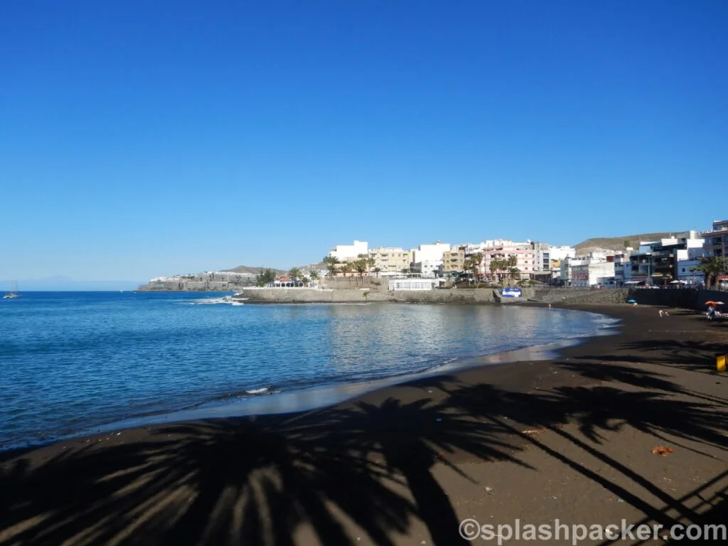 Playa de Arguineguín on Gran Canaria