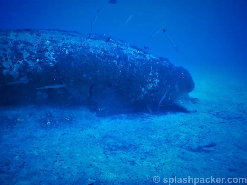 Wreck diving in Gran Canaria