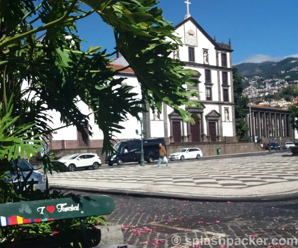 Jesuit College is one of the sights in Funchal city on Madeira