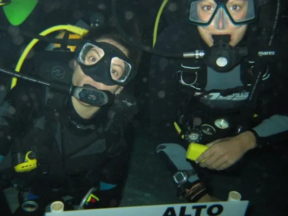 Cenote full cave diving in Mexico