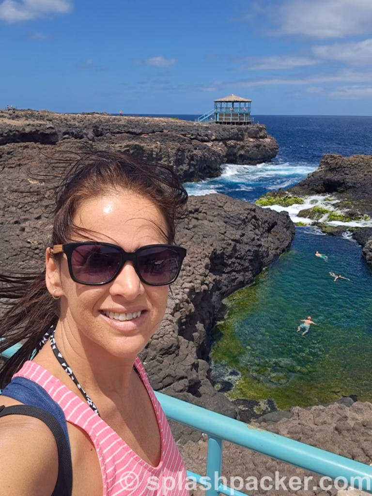 Buracona Bay was a sight during the Sal Island tour in Cape Verde