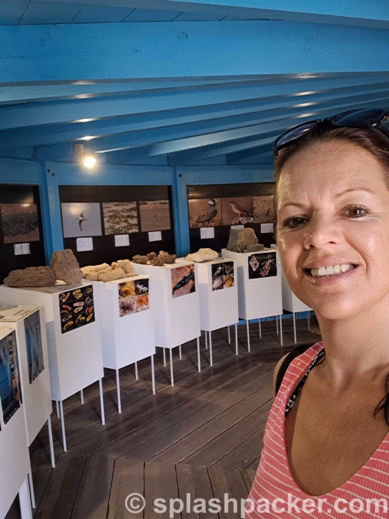 Natural museum at the Buracona Bay area and Blue Eye Cave in Cape Verde