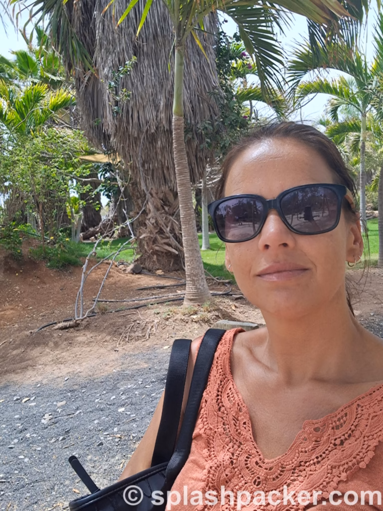 I had a great morning visiting the Viveiro Botanical Gardens on Sal Island in Cape Verde