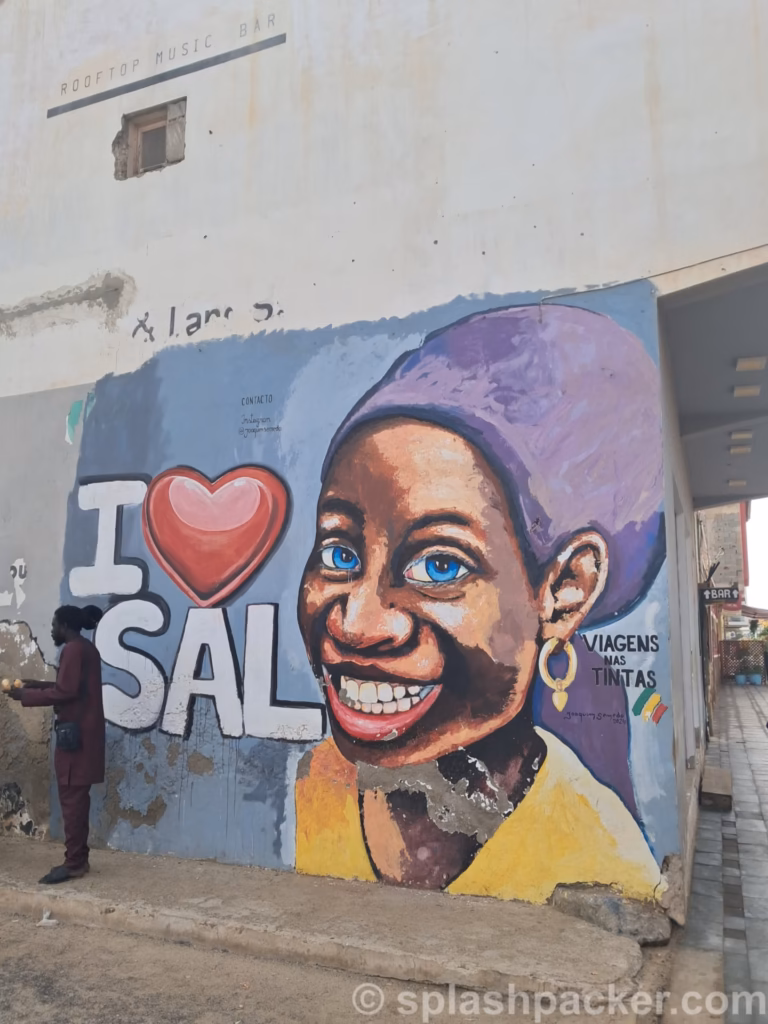 I love Sal photo in Santa Maria on Sal Island in Cape Verde