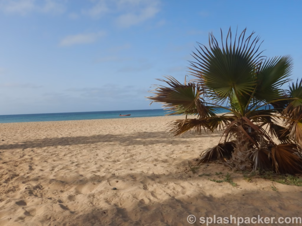 The beach of Santa Maria is one of the main attractions on Sal Island
